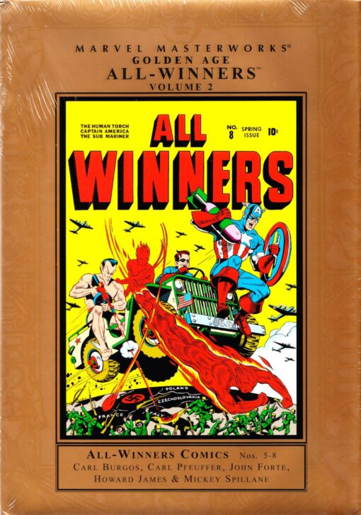 Marvel Masterworks Golden Age All Winners Hardcover Volume 02 (New Printing)