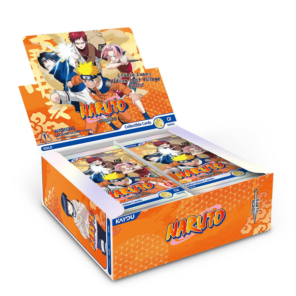 Naruto Smriti Collectible Cards Earth Scroll Series 1 Booster Box