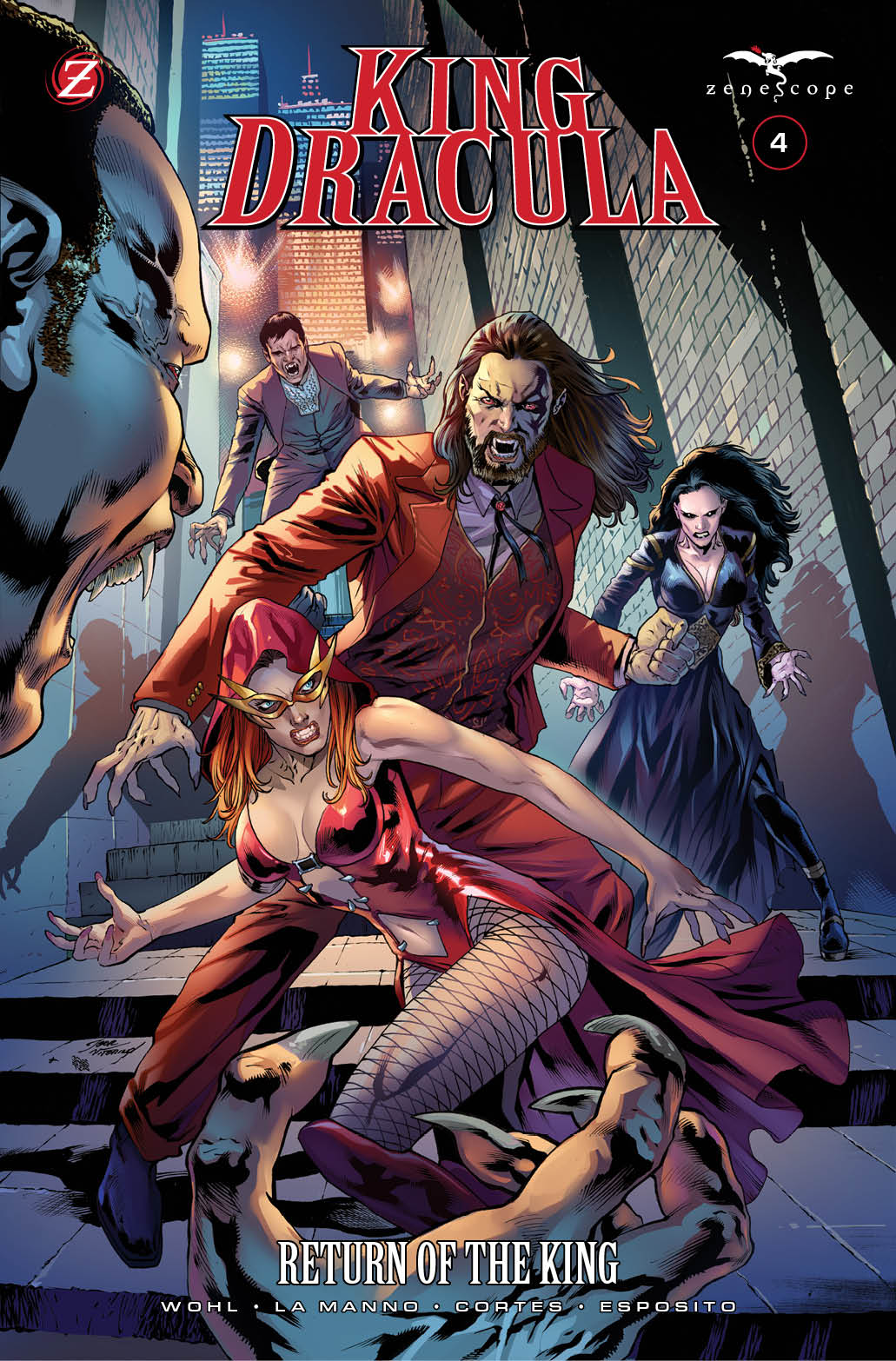 King Dracula #4 Cover A Igor Vitorino