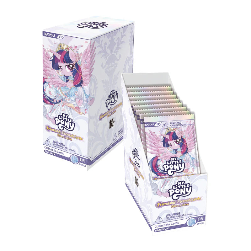 KAYOU My Little Pony Friendship Eternal Cards - Moon Edition English Series 3 Booster Box