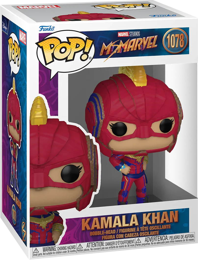Pop! Ms. Marvel Kamala Khan Vinyl Figure
