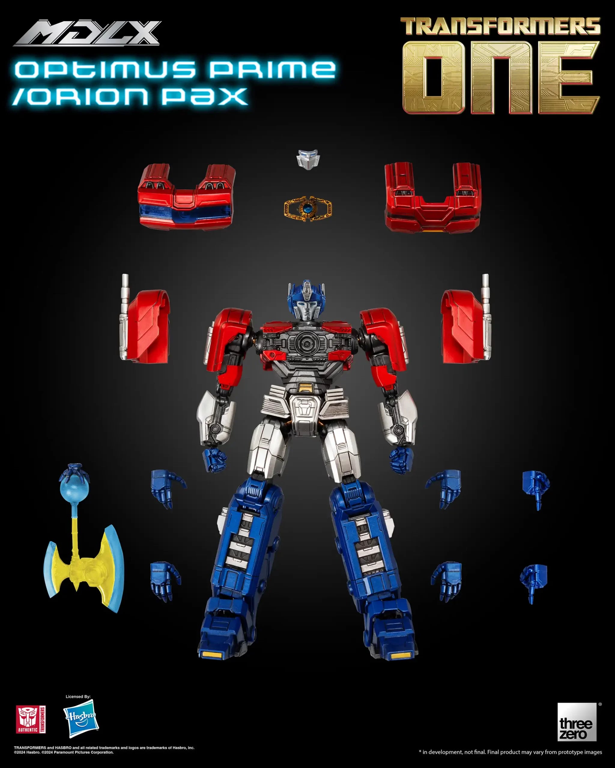 Transformers One MDLX Optimus Prime/Orion Pax