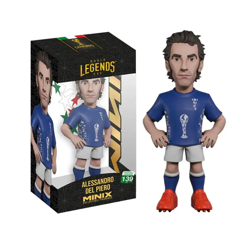 MINIX 12CM WORLD CUP LEGENDS ITALY ALESSANDRO DEL PIERO