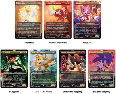 Secret Lair Sonic: Friends ＆ Foes【Foil】 Secret Lair Drop Series - Secret Lair x Sonic: Friends & Foes