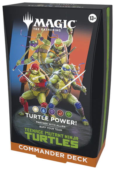 MTG - Universes Beyond: Teenage Mutant Ninja Turtles - Commander Deck - Turtle Power! (Pre-Order)