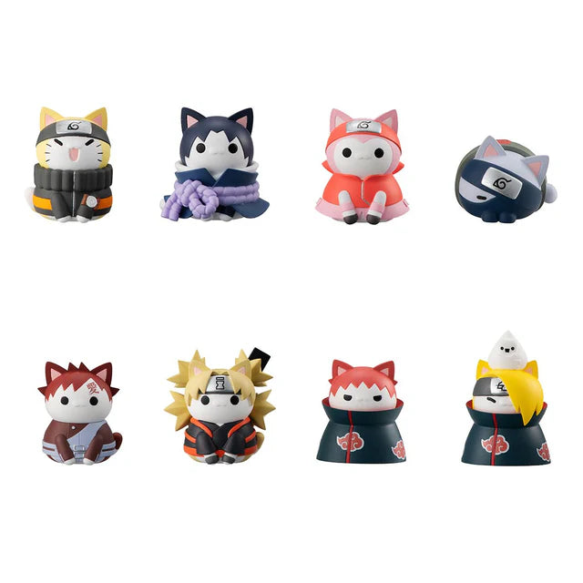 MegaHouse MEGA CAT PROJECT NARUTO Shippuden Nyaruto! Ver. Battle with Akatsuki