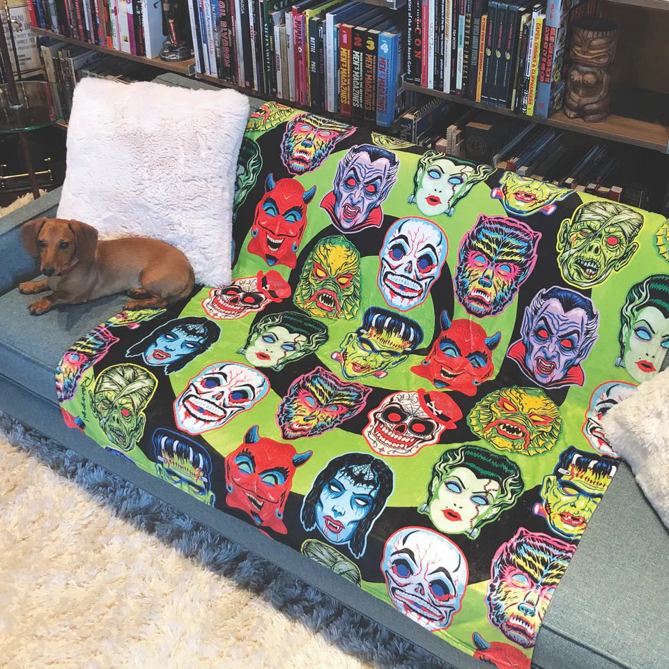 Monster-Rama 50" x 77"in Plush Blanket