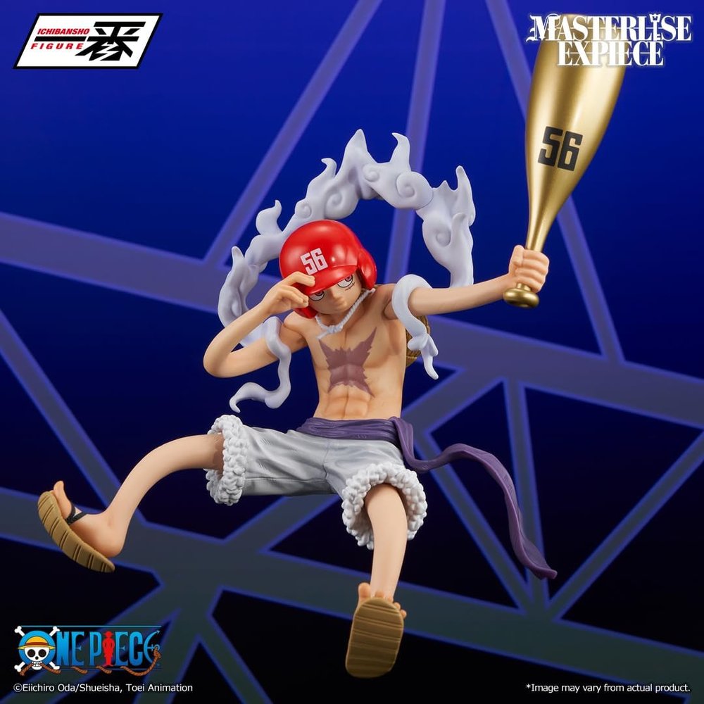 ONE PIECE - MASTERLISE EXPIECE - MONKEY D. LUFFY GEAR 5 BASEBALL VERSION "THE FUTURE OF IMAGINATION" FIGURE