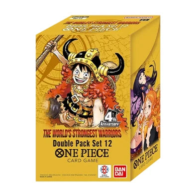 One Piece Card Game - The World's Strongest Warriors - Double Pack Set - Vol. 12