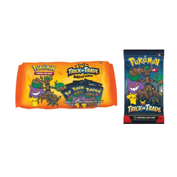 POKEMON TRICK OR TRADE BOOSTER BUNDLE 2024 POKEMON TRICK OR TRADE BOOSTER BUNDLE 2024