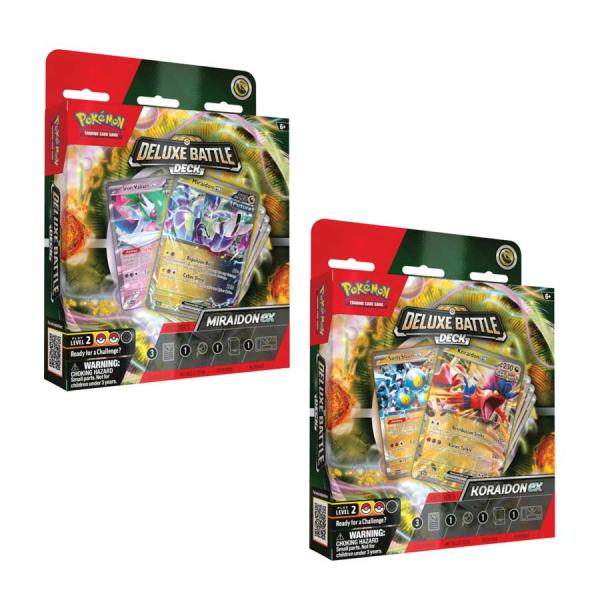 pokemon ex battle deck rare cards POKEMON EX DELUXE BATTLE DECKS MIRAIDON/KORAIDON