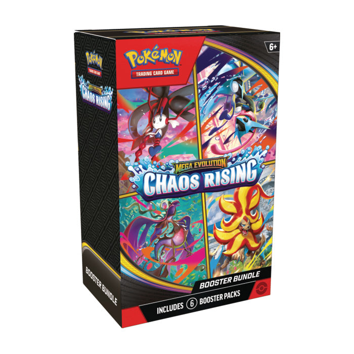 POKEMON ME04 CHAOS RISING BOOSTER BUNDLE (PRE-ORDER) (ORDER LIMIT 2 PER ADDRESS)