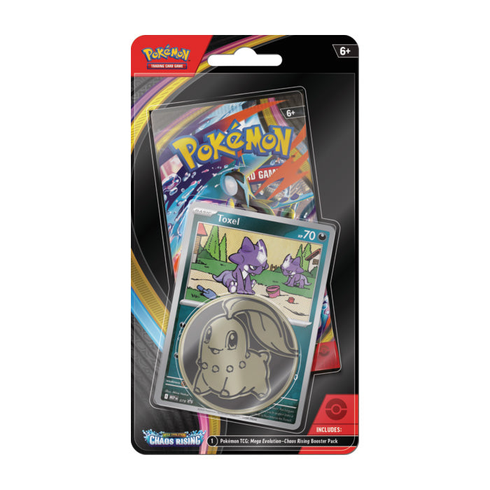 POKEMON ME04 CHAOS RISING CHECKLANE BLISTER PACK (PRE-ORDER) (ORDER LIMIT 6 PER CUSTOMER)