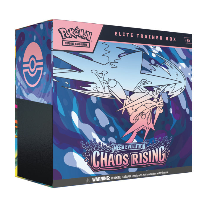 POKEMON ME04 CHAOS RISING ELITE TRAINER BOX (PRE-ORDER) (ORDER LIMIT 1 PER ADDRESS)