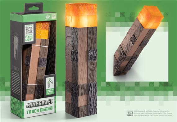 Minecraft Torch Illuminating Collector Replica