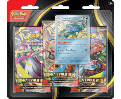 Pokemon - Mega Evolution - Base Set - 3 Pack Blisters