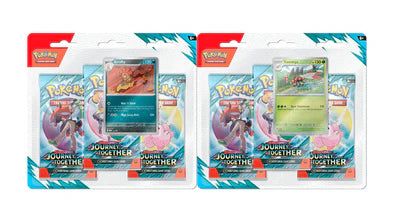 Pokemon - Scarlet and Violet - Journey Together - 3 Pack Blisters