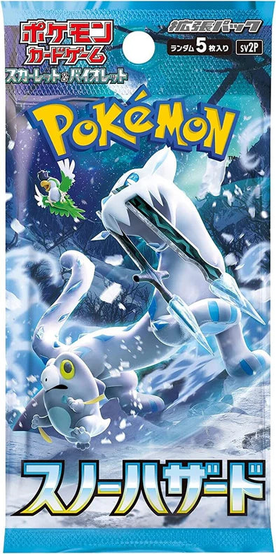 Pokemon - Snow Hazard Booster Pack - Japanese