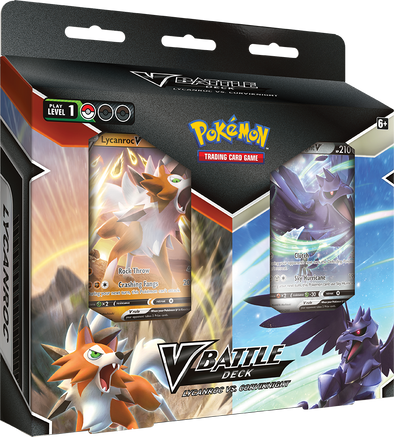 POKEMON - V BATTLE DECK - LYCANROC VS CORVIKNIGHT