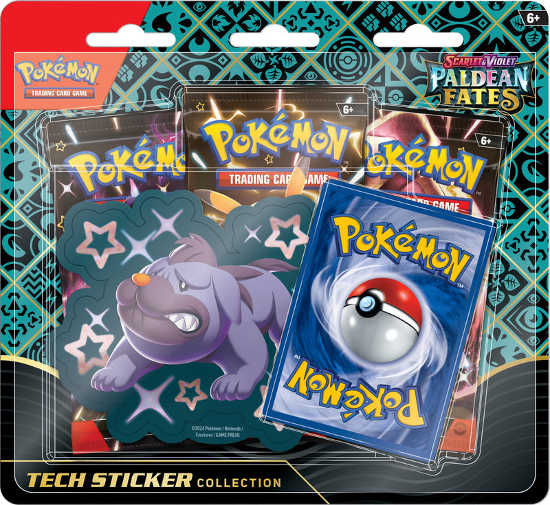 Pokemon Scarlet and Violet Paldean Fates Sticker Collection