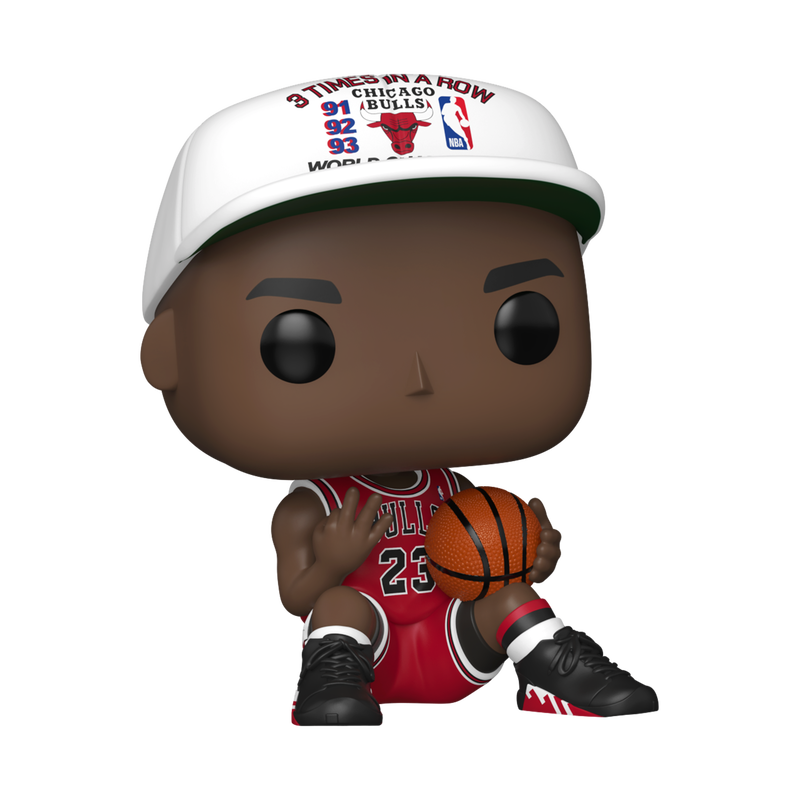 Pop! Basketball: NBA Chicago Bulls Michael Jordan - 3 Times in a Row Vinyl Figure