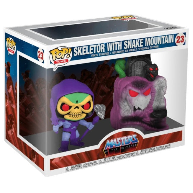 Pop! Town: Masters of the Universe Skeletor with Snake Mountain Vinyl Figure