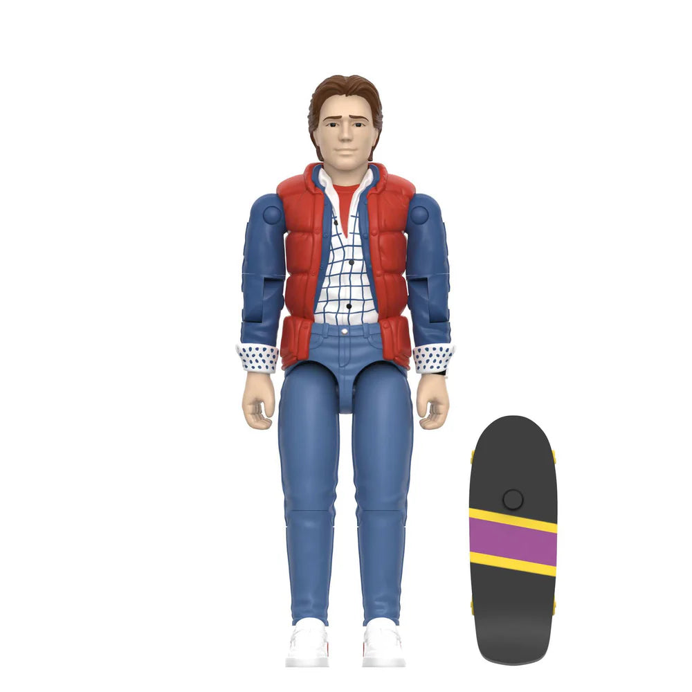 Super7 Reaction Back to the Future Marty McFly '85 Action Figure