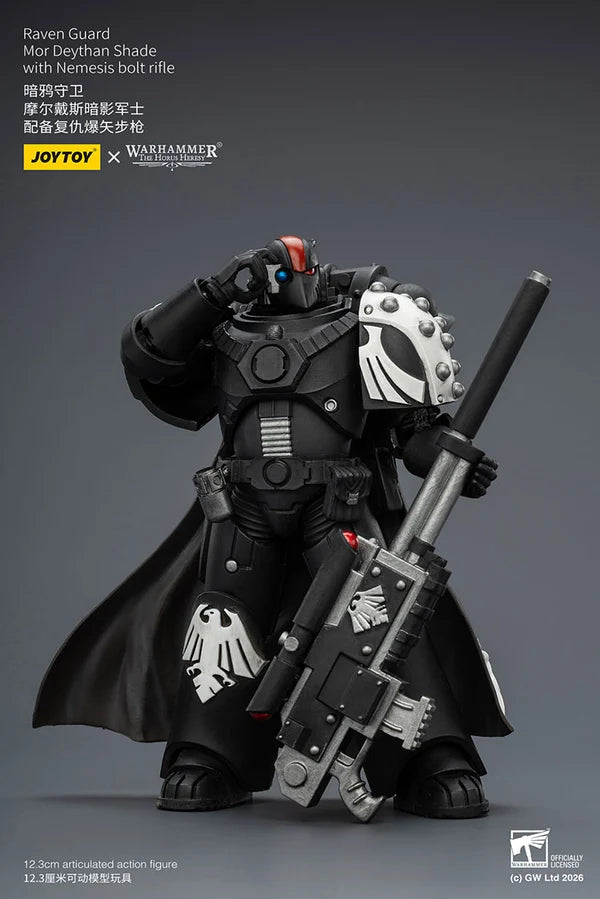 Raven Guard Mor Deythan Shade with Nemesis bolt rifle