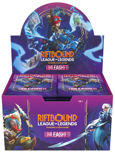 Riftbound: League of Legends - Unleashed Booster Box (Pre-Order) (ORDER LIMIT 1 PER ADDRESS)