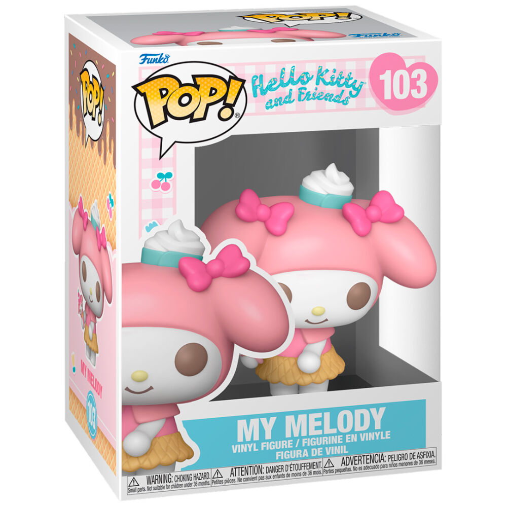 Pop! Sanrio Hello Kitty and Friends My Melody with Ice Cream Vinyl Figure