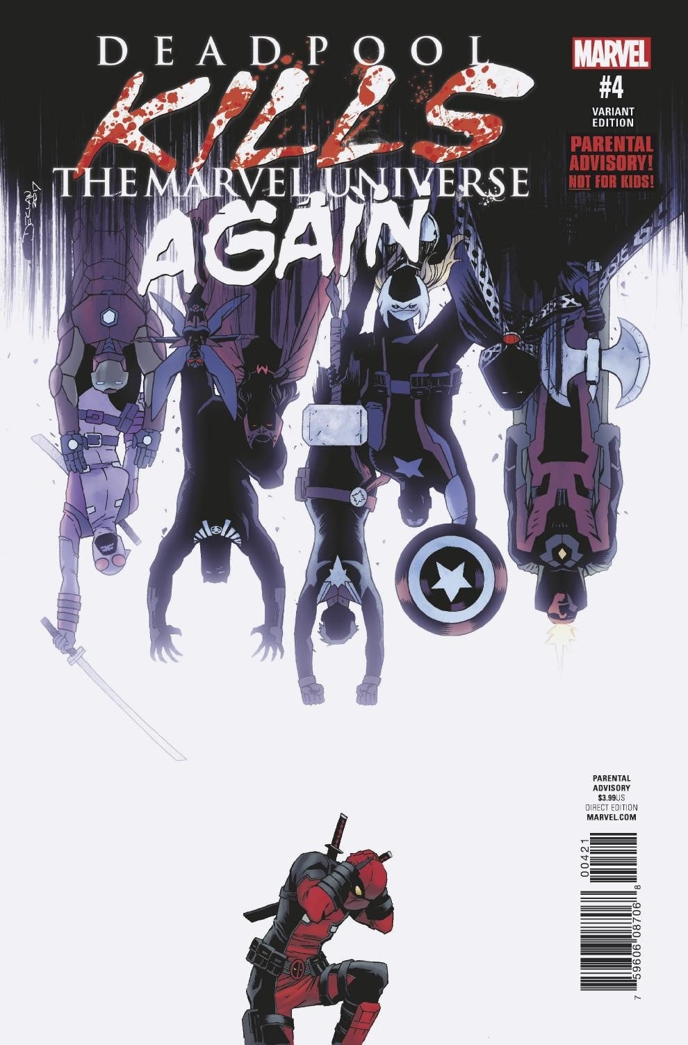 Deadpool Kills Marvel Universe Again #4 (Of 5) Shalvey Variant