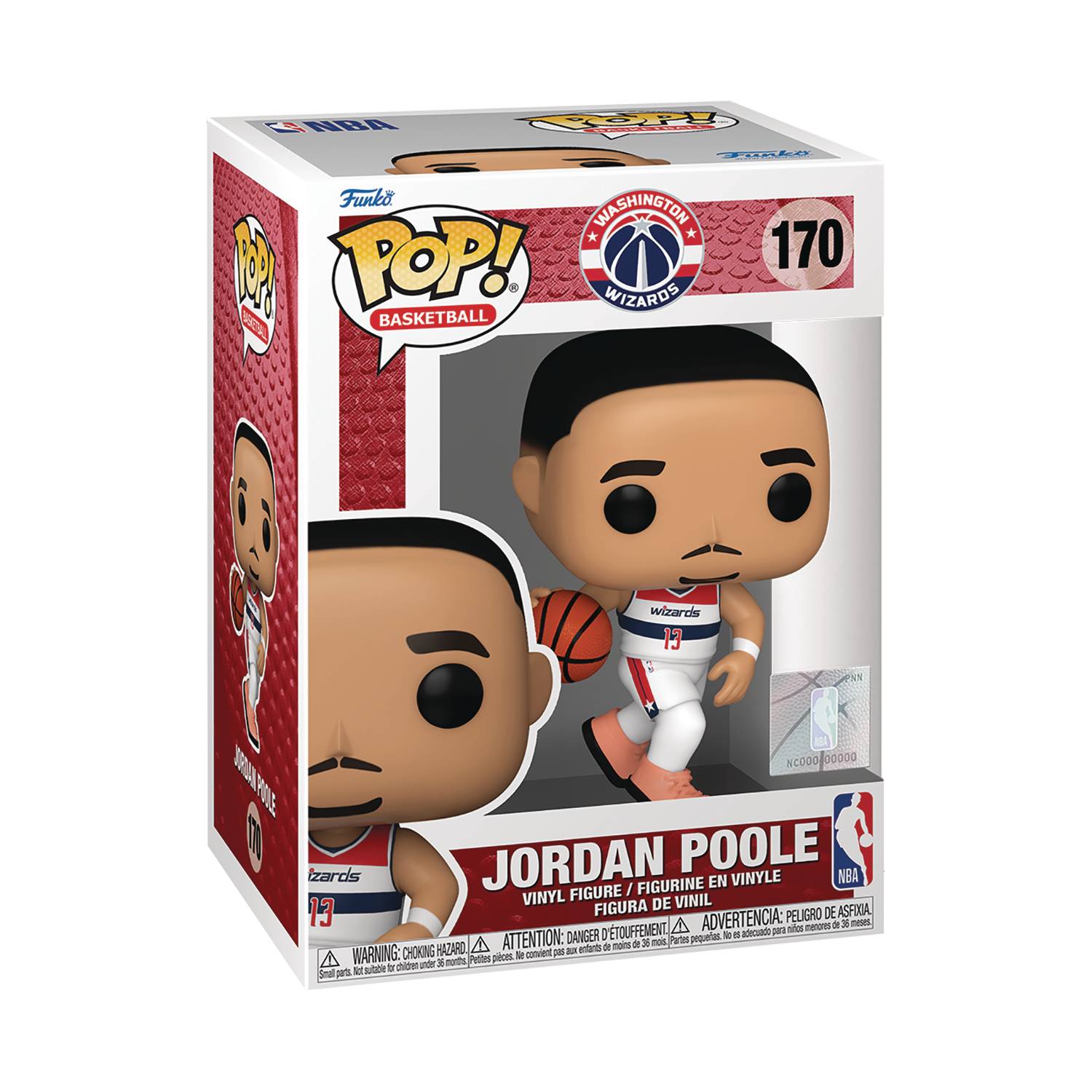 Pop Nba Warriors- Jordan Poole Vinyl Figure