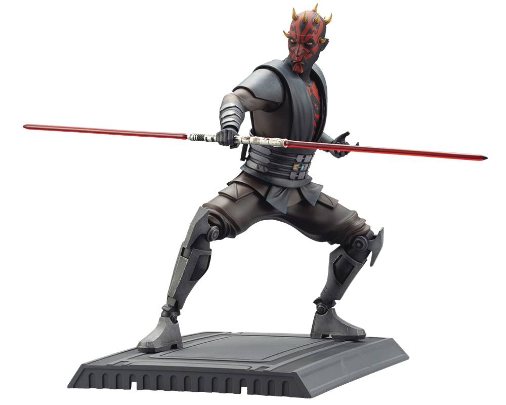 STAR WARS CLONE WARS DARTH MAUL ARTFX STATUE