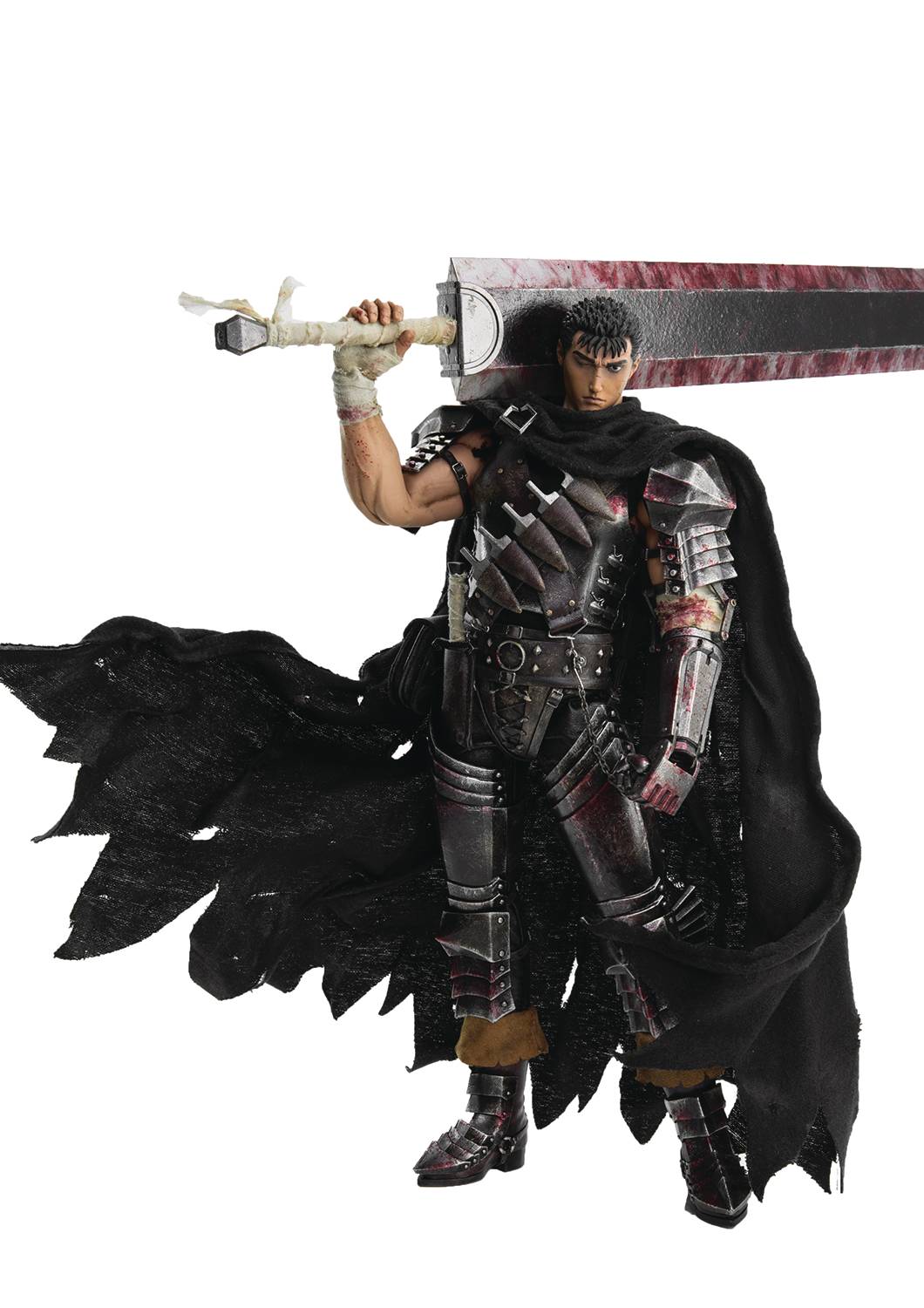 Berserk Guts Black Swordsman 12インチフィギュア Berserk Guts Black Swords Man 12 inch Action Figure by Art of War