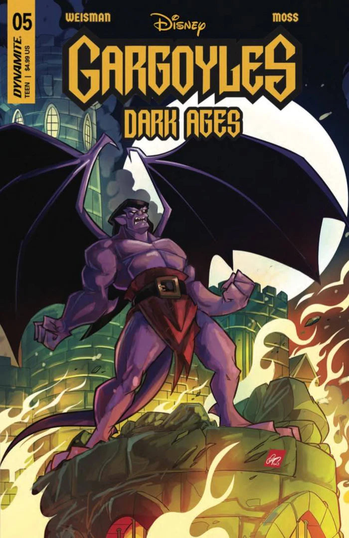 Gargoyles Dark Ages #5 Cover C Andolfo