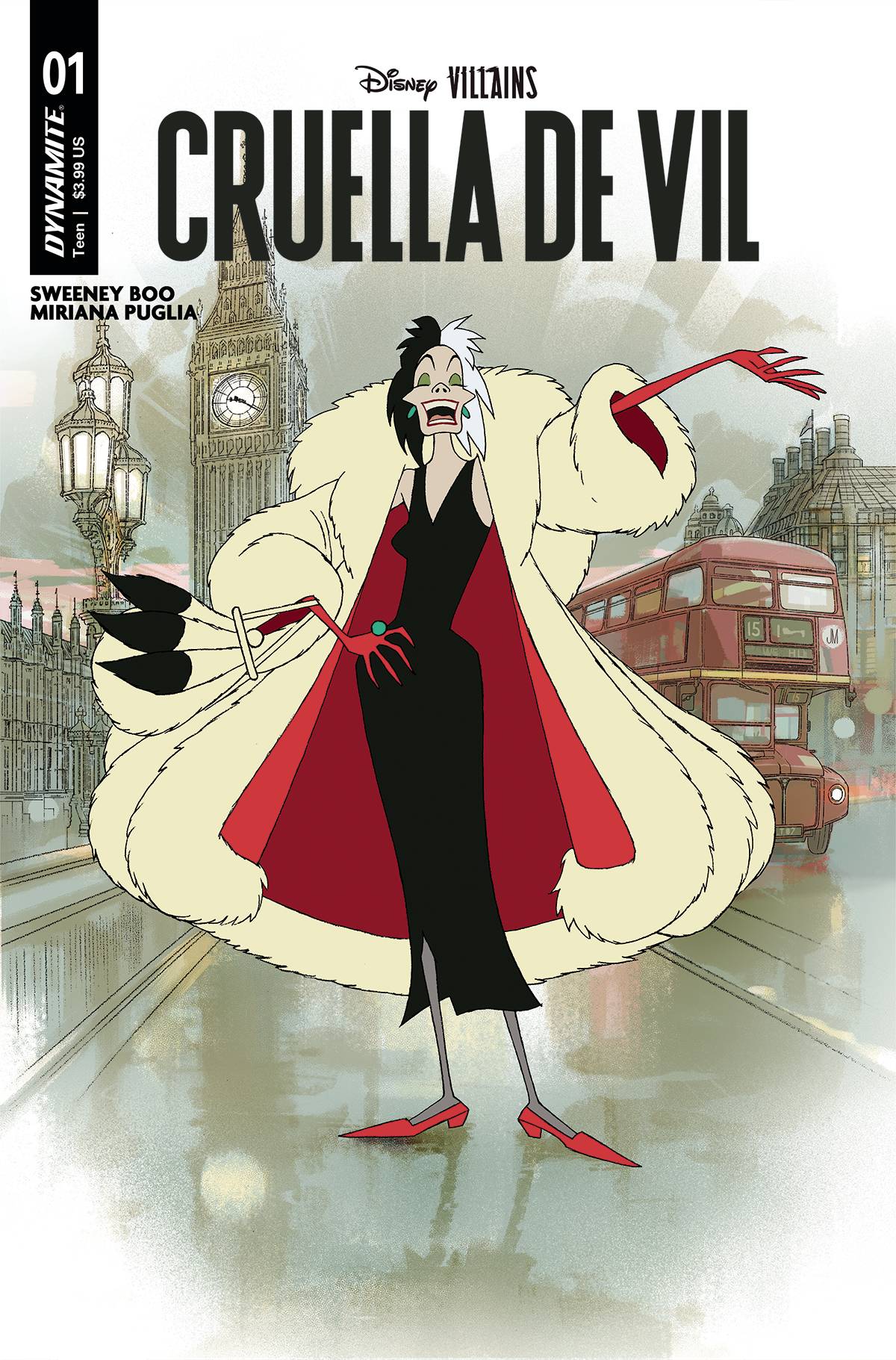 DISNEY VILLAINS CRUELLA DE VIL #1