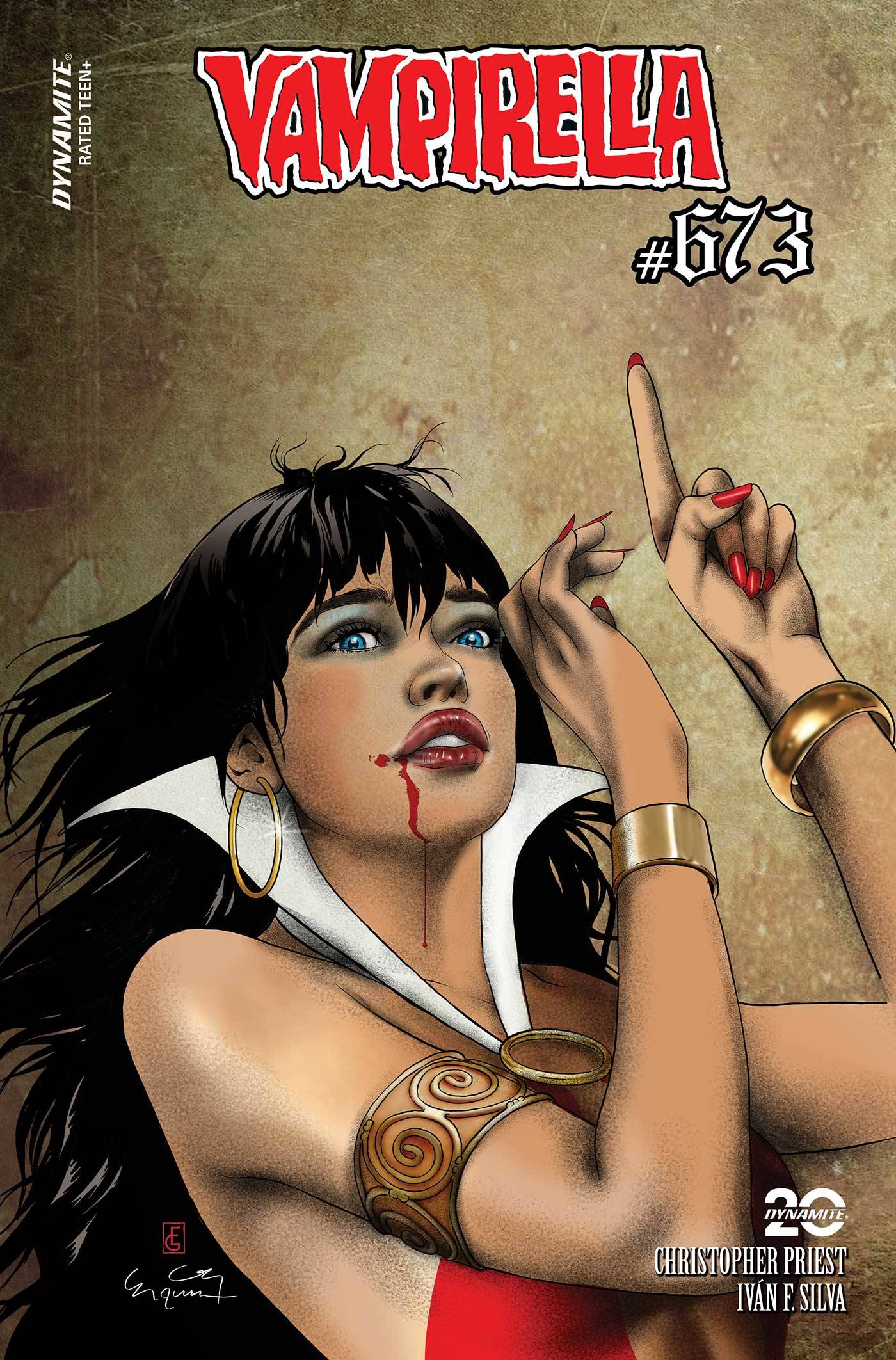 Vampirella #673 Cover F 7 Copy Variant Edition Gunduz Original