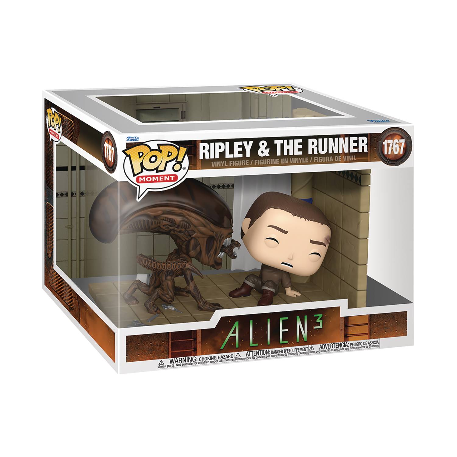 Pop Moment Alien 3 Ripley And The Runner Figure