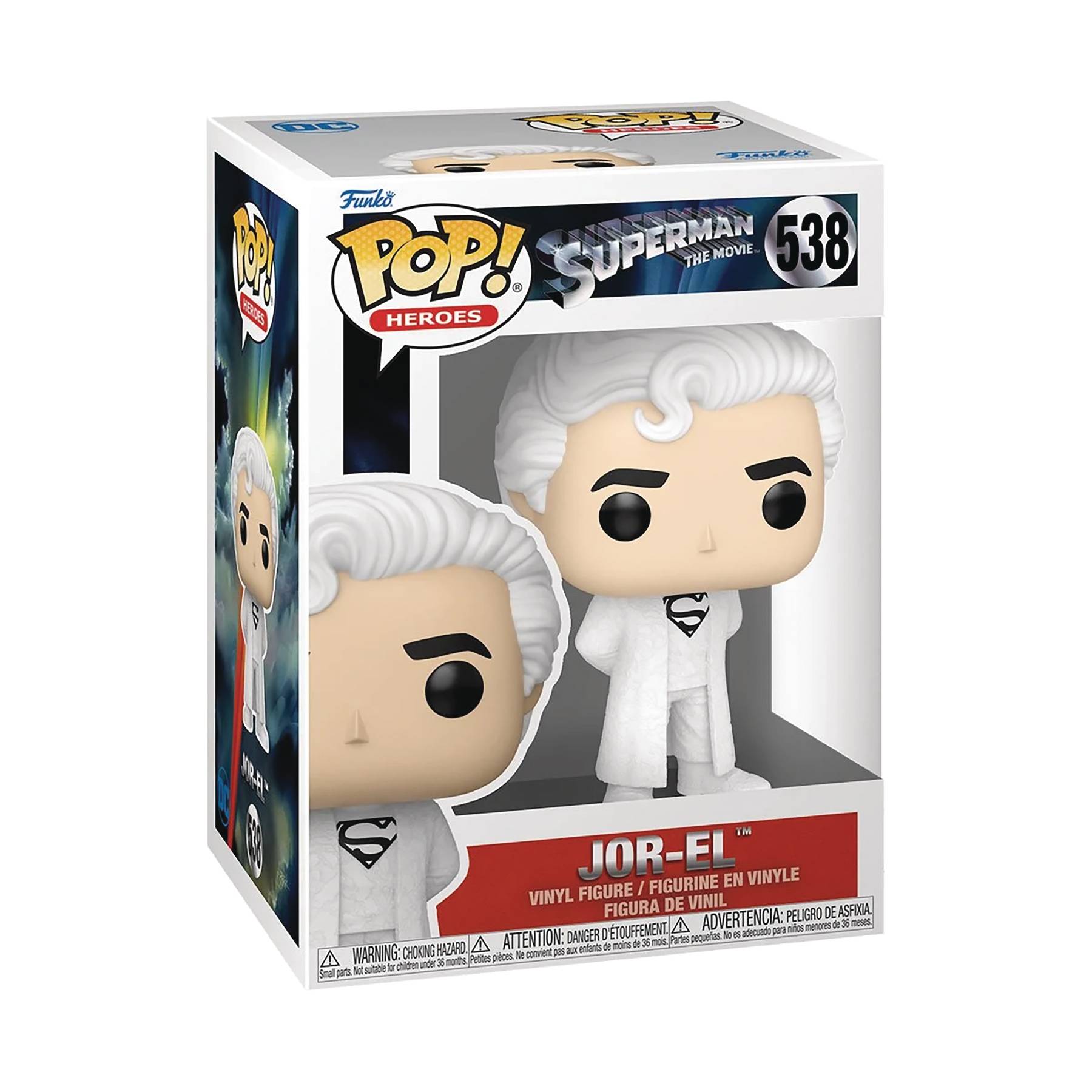 Pop! Heroes: DC Superman (1978) Jor-El Vinyl Figure