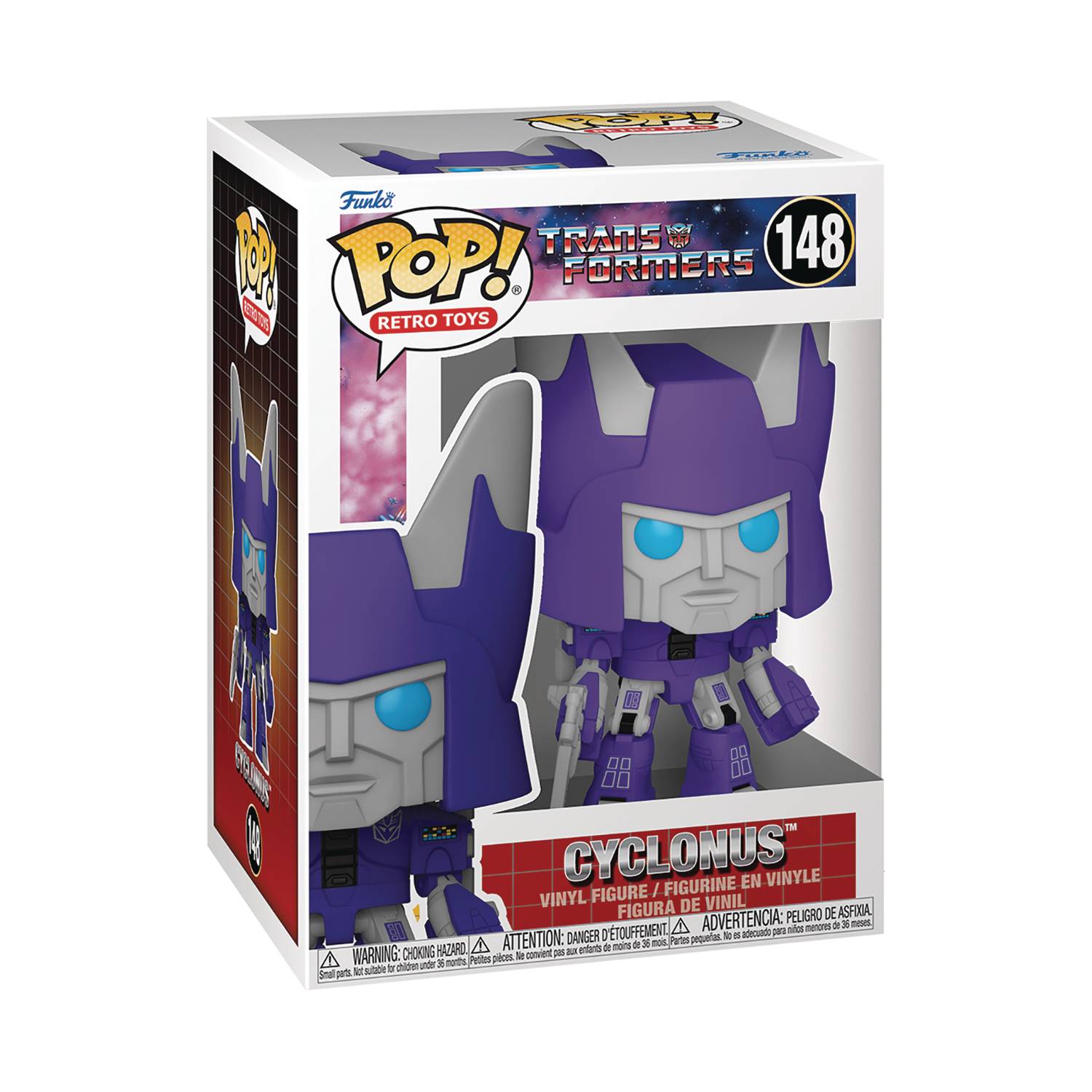 Pop Vinyl Transformers S4 Cyclonus Figure