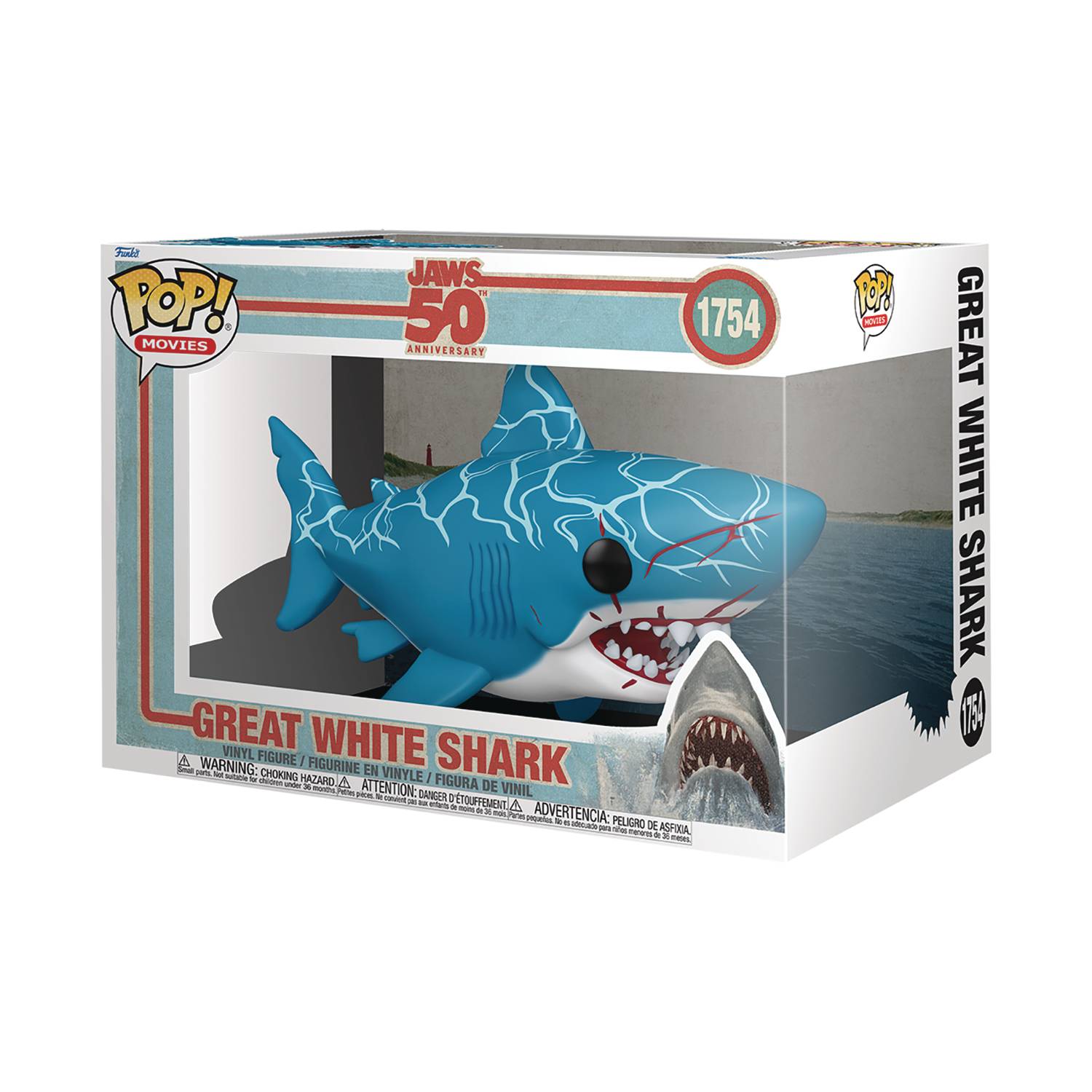 Pop Movies Jaws S3 6in Gws Retro Figure