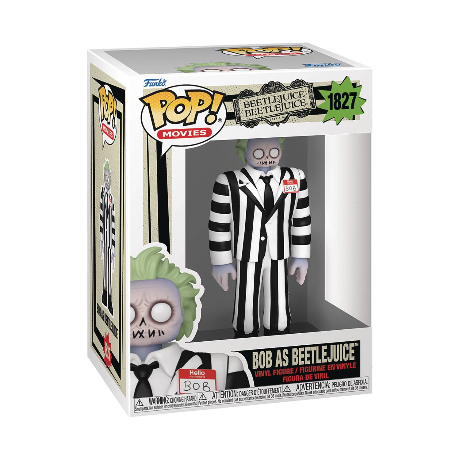 Pop Movies Beetlejuice 2 S2 Bob As Beetlejuice Figure