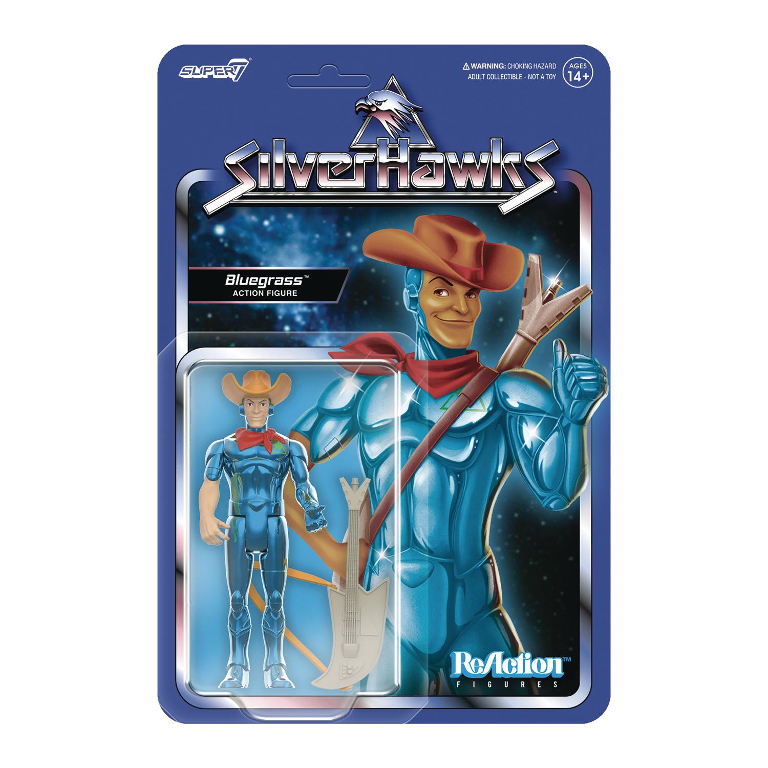 Silverhawks Reaction Wv1 Bluegrass Toy Ver Action Figure
