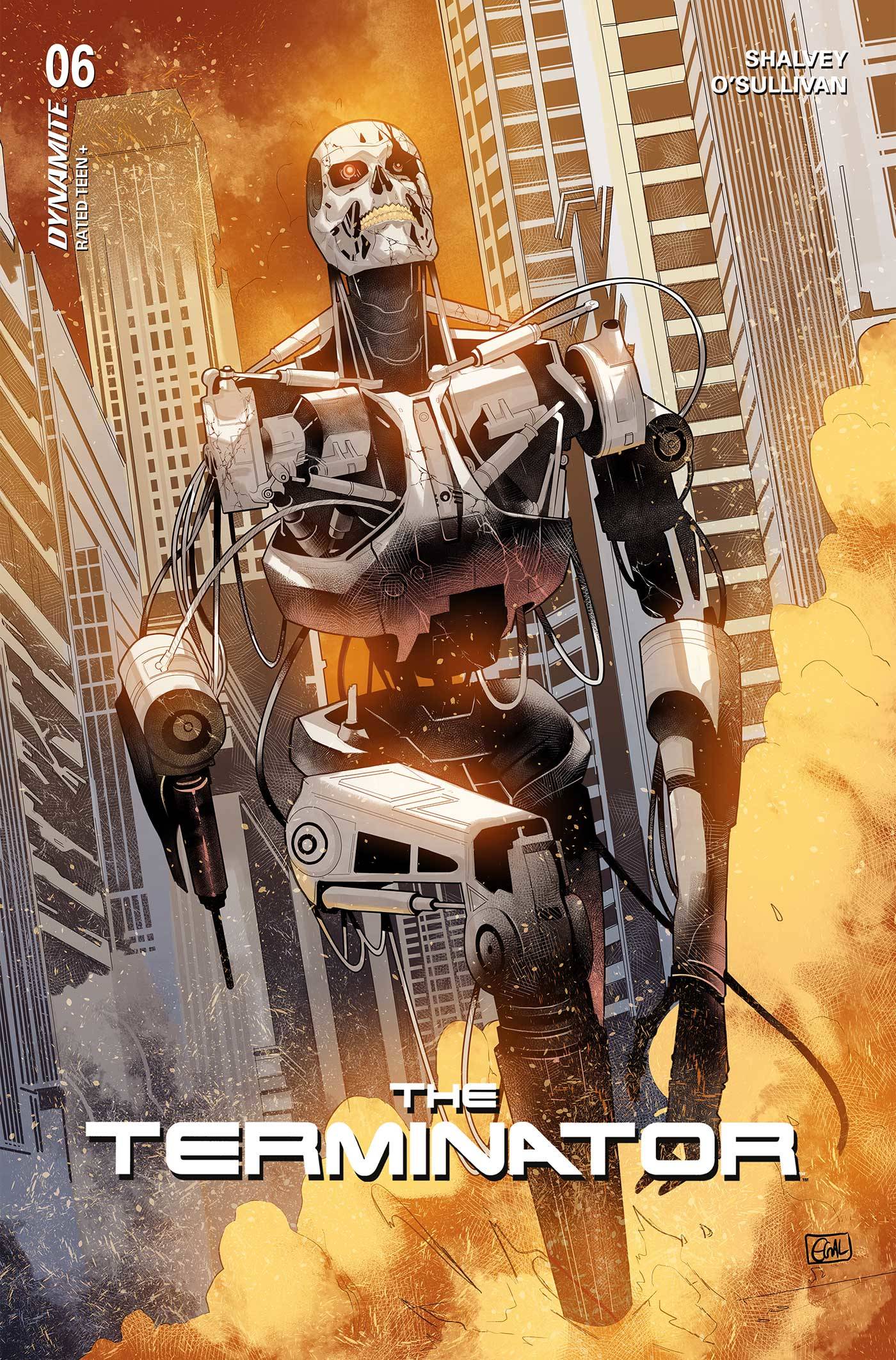 Terminator #6 Cover B Galmon