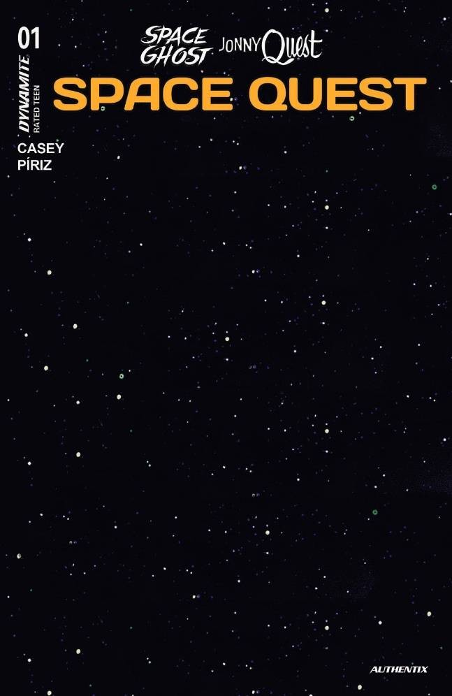 Space Ghost Jonny Quest Space Quest #1 Cover Y Foc Bonus Black