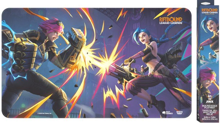 RIFTBOUND - LEAGUE OF LEGENDS - VENDETTA - PLAYMAT - VI - JINX