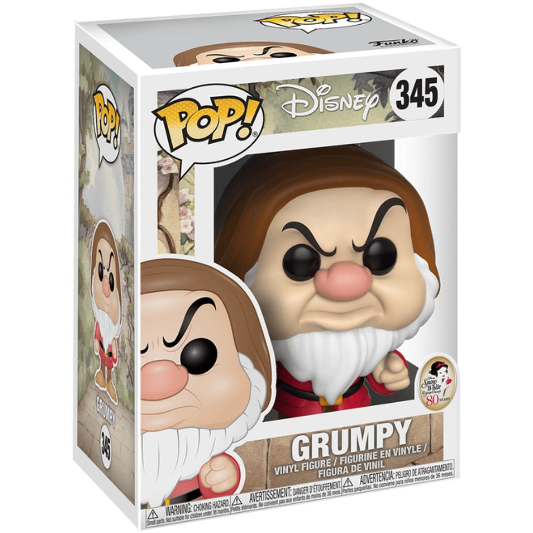 Pop! Disney Snow White 80th Anniversary Grumpy Vinyl Figure