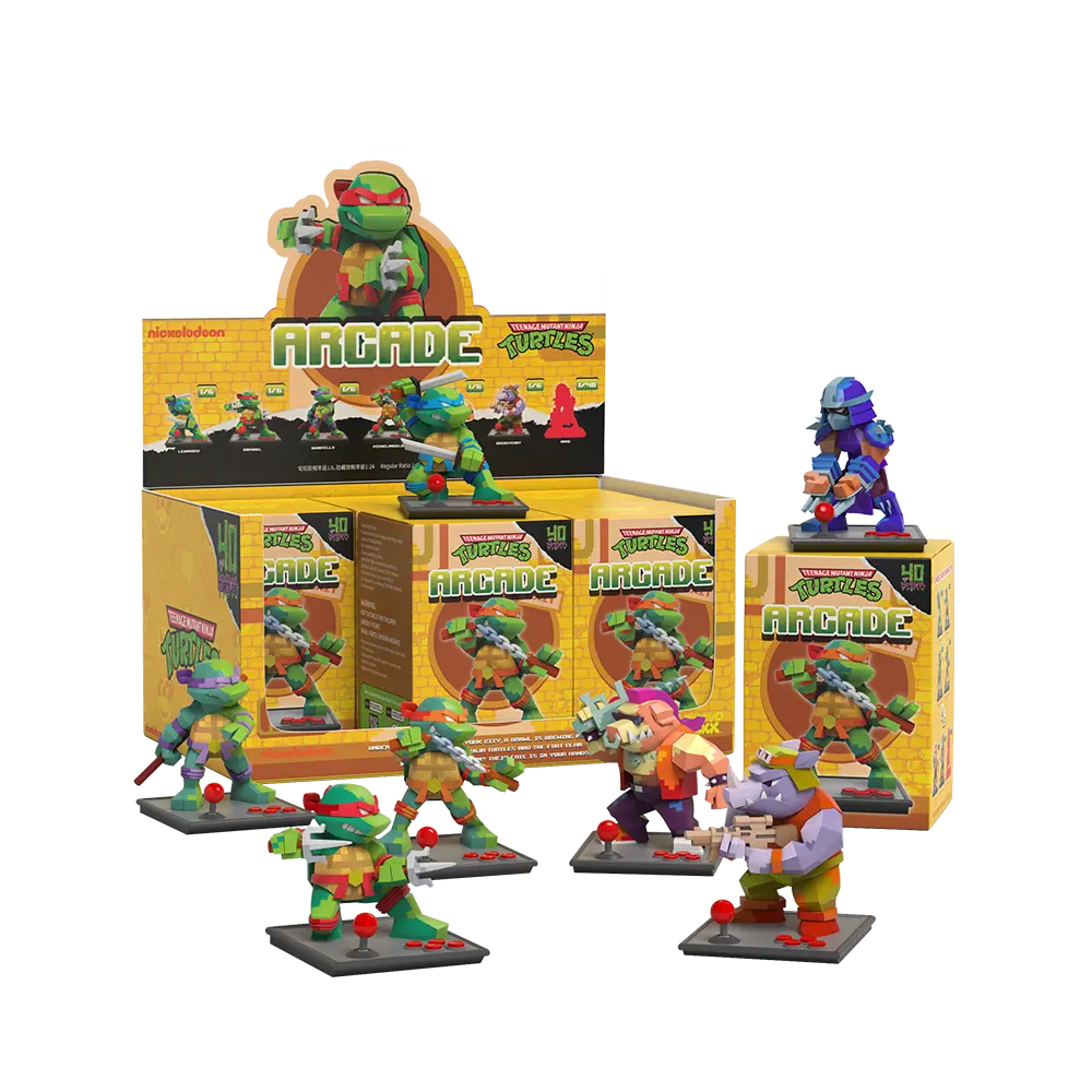 Mighty Jaxx Arcade: Teenage Mutant Ninja Turtles Blind Box