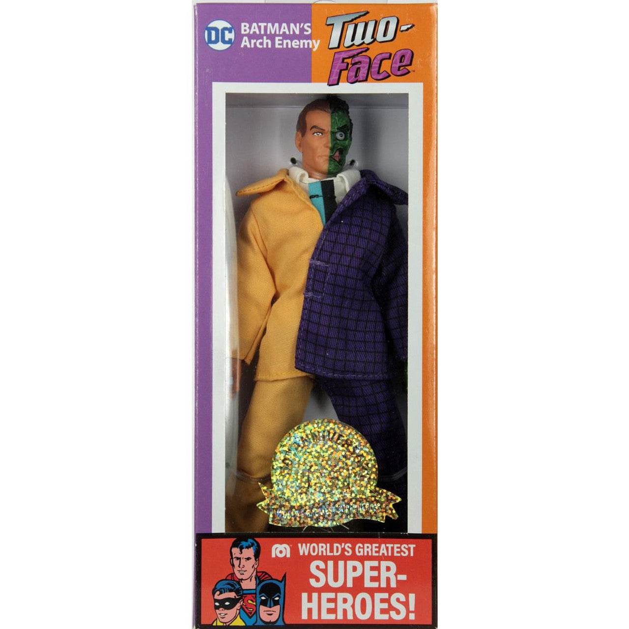 MEGO DC TWO-FACE 50TH ANNIVERSARY 8IN AF