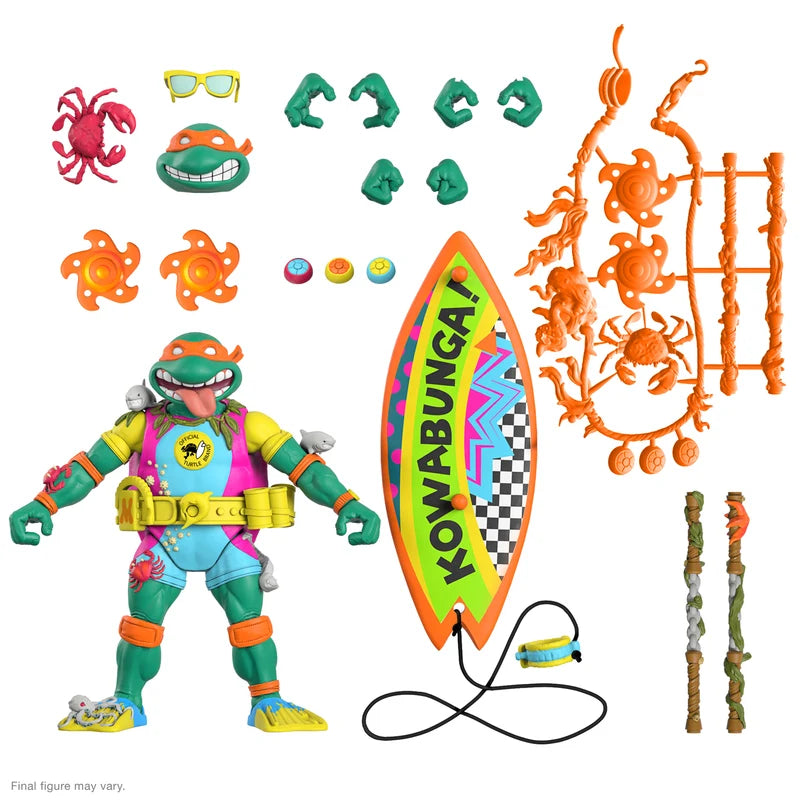 Teenage Mutant Ninja Turtles ULTIMATES! Wave 6 Mike the Sewer Surfer